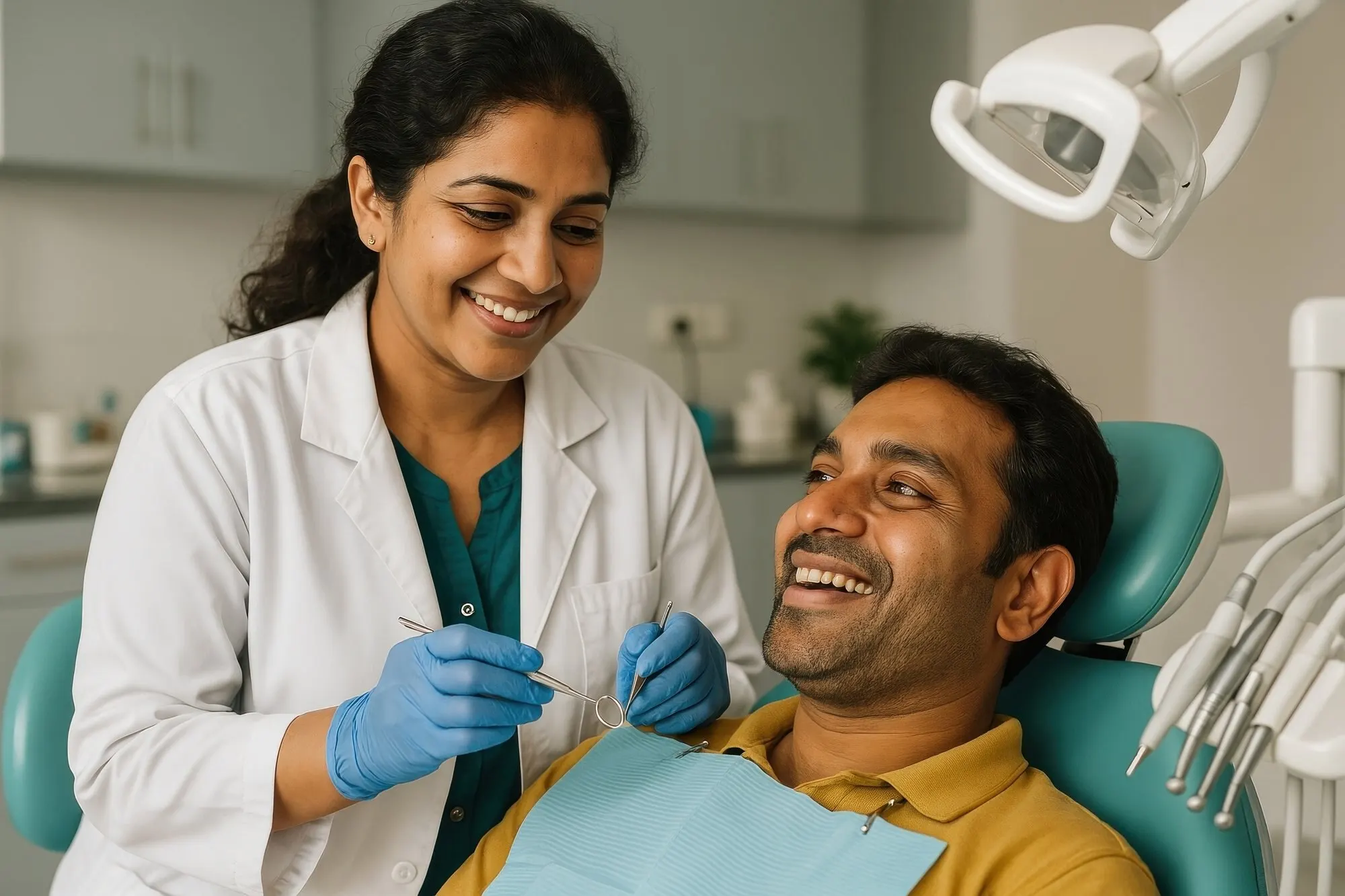 BrightSmile Dental — Dental clinic website design preview