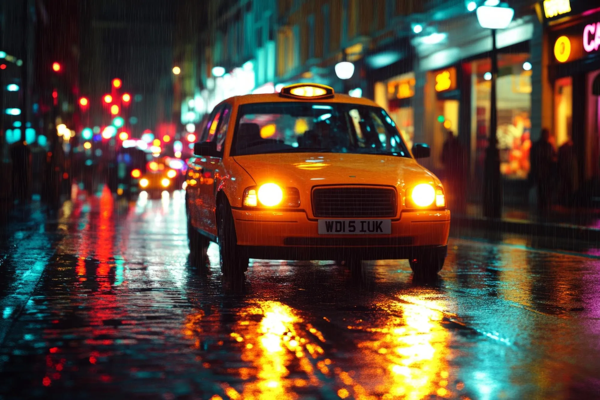 CityRide Cabs — Car rental website design preview
