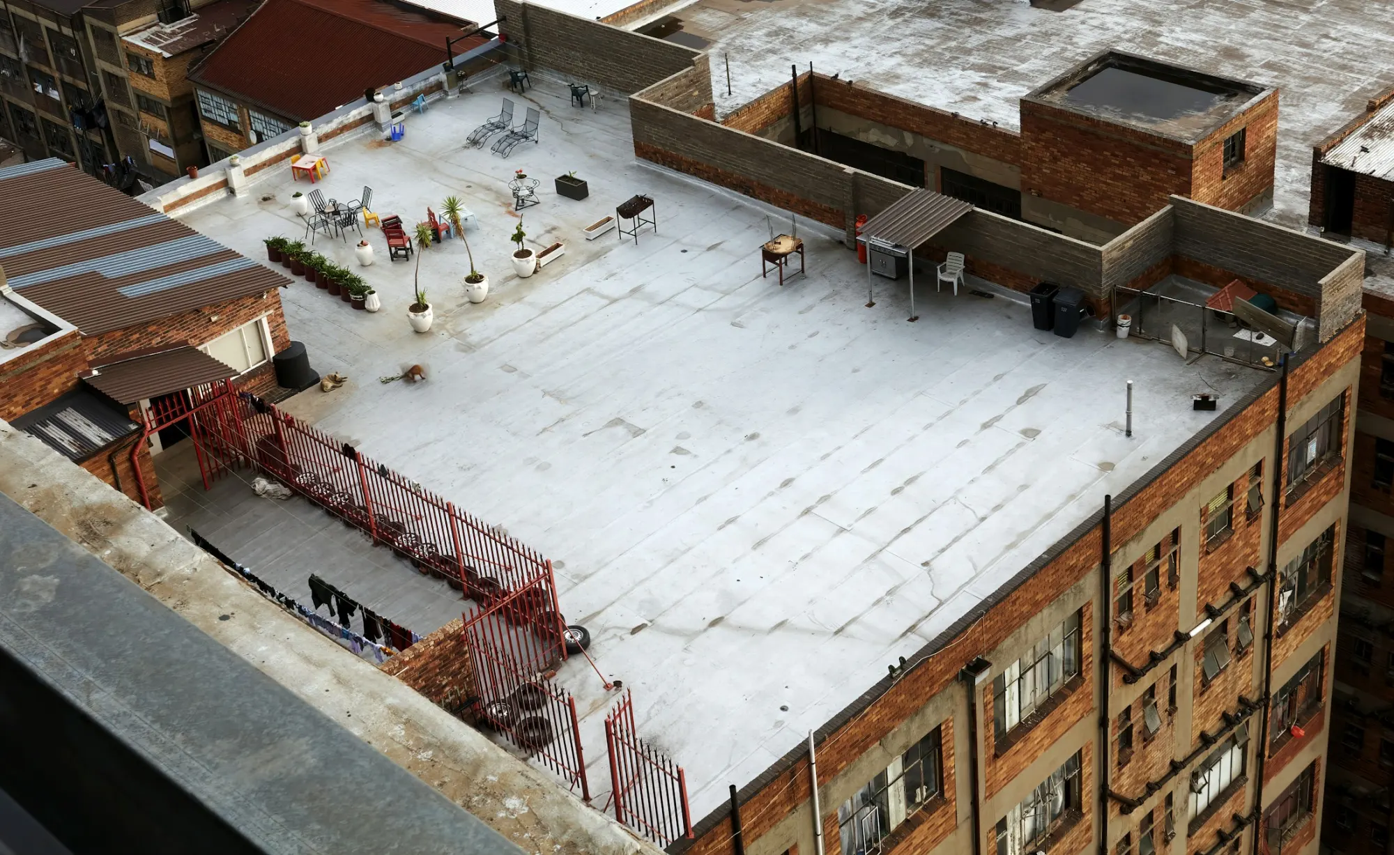 FlatWorks Commercial Roofing roofing company website preview