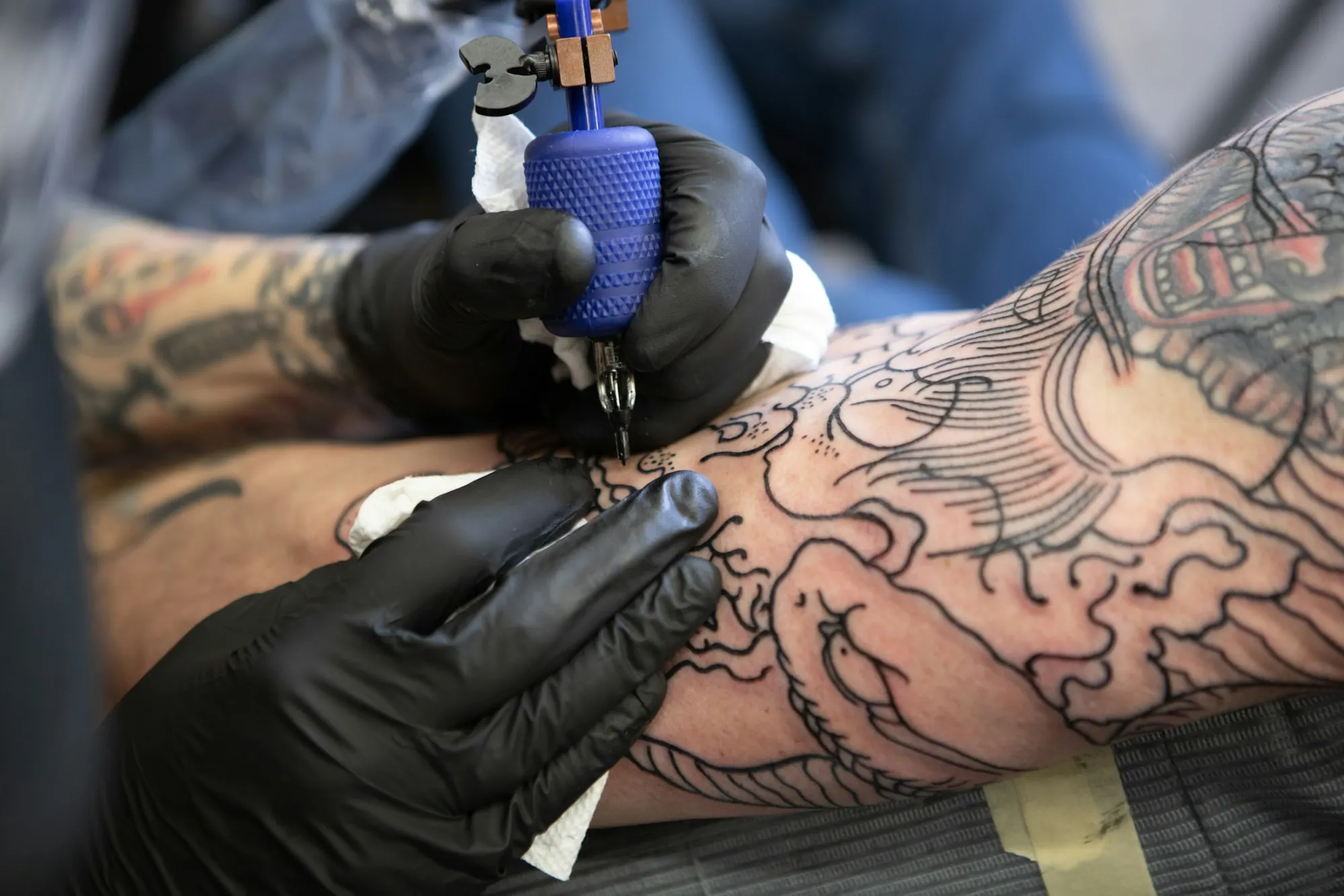 Ink Sutra Tattoo — Tattoo studio website design preview