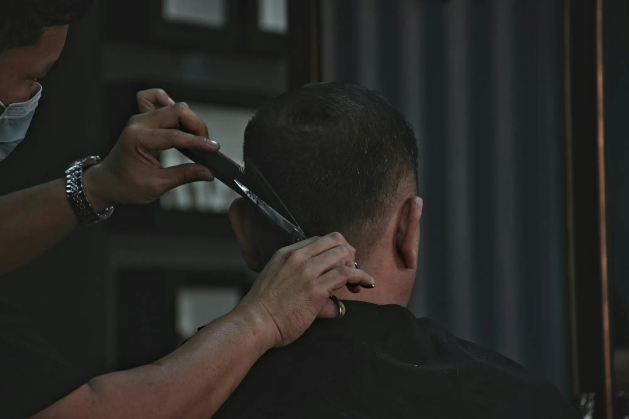 Barbier Ketelhuis — Barbershop website design preview