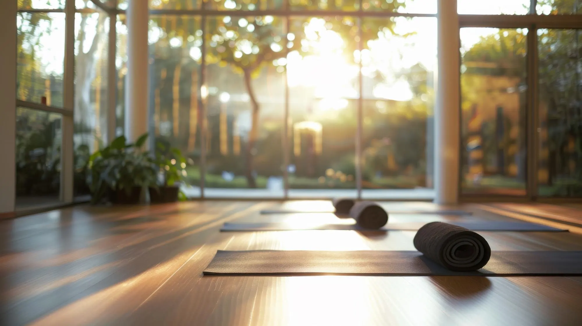 Lumen Yoga — Fitness studio website design preview