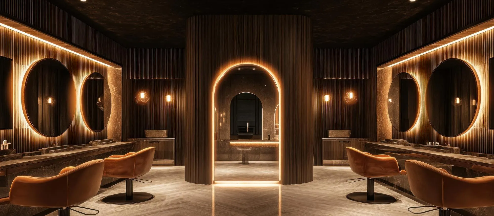 Maison Velour — Salon website design preview
