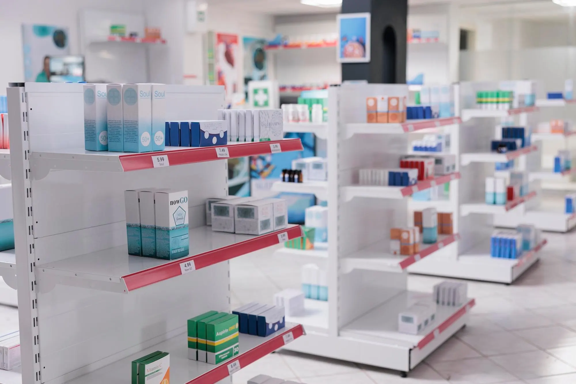 QuickMeds Pharmacy — Diagnostic lab website design preview