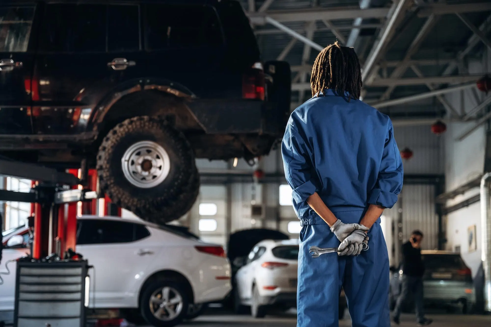 TorqueWorks Garage — Auto service website design preview